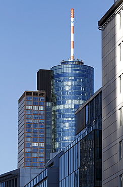 Maintower, Frankfurt am Main, Hesse, Germany, Europe