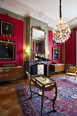 Reception Room, Museum van Loon, Keizersgracht, Amsterdam, Holland, Netherlands, Europe