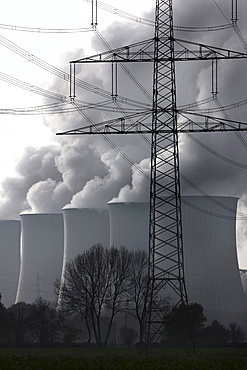 E.ON coal power plant in Gelsenkirchen-Scholven, North Rhine-Westphalia, Germany, Europe