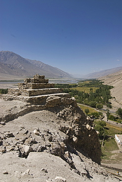 Sacred Buddhist pilgrim site, Vrang, Wakhan Corridor, Tajikistan, Central Asia