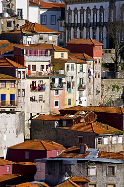 View of the old town of Porto, Portugal, Europe