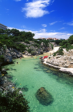 Cala Forcat, Menorca, Balearic Islands, Spain, Europe