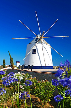 Windmill in Castro Marim, Algarve, Portugal, Europe