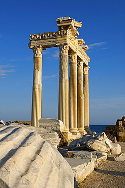 Apollo Temple in Side, Turkish Riviera, Turkey