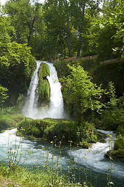 Dueden Waterfalls near Antalya, Turkish Riviera, Turkey
