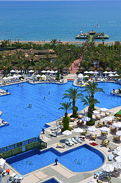 Delphin Palace Hotel on the beach of Antalya, Turkish Riviera, Turkey