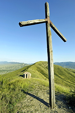 Basilica from the 4th Century in Tochti, place of the proclamation of Christianity as state religion of Georgia in 337 AD, Kvemo Kartli region, Georgia, Western Asia