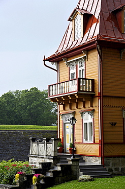 Ekasparre Residence Hotel, spa hotel next to Bishop's Castle, Eagle Castle, Kuressaare, Saaremaa Island, Estonia, Baltic States, Northern Europe