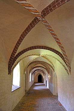 Cloister, Kloster Stift zum Heiligengrabe, Heiligengrabe Abbey, Cistercian monastery, Heiligengrabe, Prignitz, Brandenburg, Germany, Europe