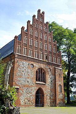 Facade of the Heiliggrabkapelle, Holy Sepulchre Chapel, Kloster Stift zum Heiligengrabe, Heiligengrabe Abbey, Cistercian monastery, Heiligengrabe, Prignitz, Brandenburg, Germany, Europe