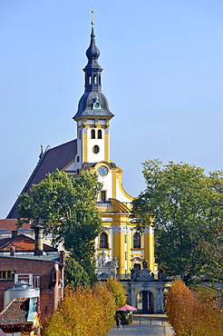 St. Mary's Collegiate Church, Baroque church of the Cistercian monastery in Neuzelle, Neuzelle, Brandenburg, Germany, Europe