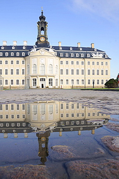 Hubertusburg palace, Wermsdorf, Landkreis Nordsachsen district, Saxony, Germany, Europe