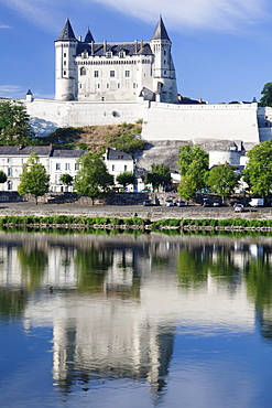 Chateau de Saumur, Pays de la Loire, Maine et Loire, France, Europe