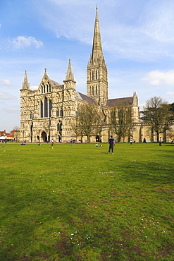 Salisbury Cathedral, Salisbury, Wiltshire, England, United Kingdom, Europe