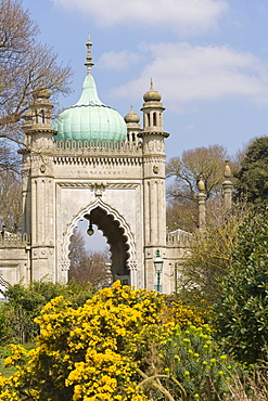 North Gate, Royal Pavilion, Brighton, East Sussex, England, United Kingdom, Europe