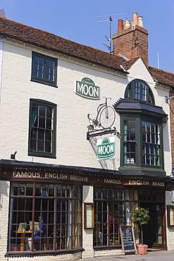 Edward Moon Brasserie, Chapel Street, Stratford-upon-Avon, Warwickshire, England, United Kingdom, Europe