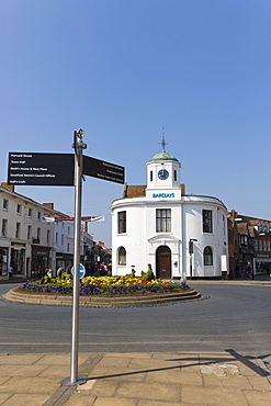 Barclays Bank building, Market Cross, Bridge Street, Stratford-upon-Avon, Warwickshire, England, United Kingdom, Europe