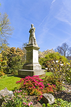 Statue of Lord Palmerston, Palmerston Park, Southampton, Hampshire, England, United Kingdom, Europe