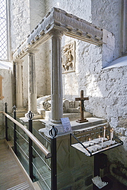 St Michael the Archangel Church interior, St Michaels Square, Old Town, Southampton, Hampshire, England, United Kingdom, Europe