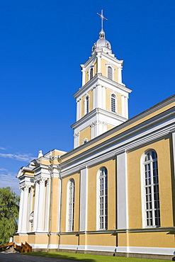 Panevezio Kristaus Karaliaus katedra, Cathedral of King Jesus, Katedros aikste, Panevezys, Lithuania, Northern Europe