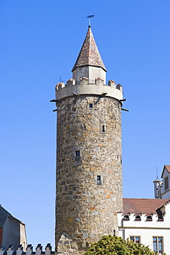 Wendish Tower, Wendischer Turm, Serbska weza, Bautzen, Budysin, Budysyn, Budziszyn, Dresden region, Eastern Saxony, Upper Lusatia, Germany, Europe