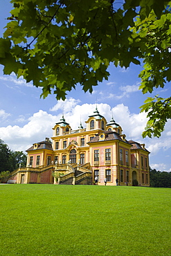 Schloss Favorite, Baroque pleasure palace and hunting lodge, Favorite Park, Ludwigsburg, Baden-Wuerttemberg, Germany, Europe