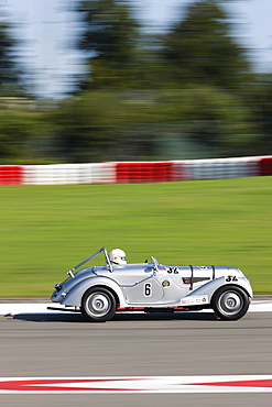 Race of pre-war racing cars at the Oldtimer Grand Prix 2010 on the Nurburgring race track, Rhineland-Palatinate, Germany, Europe