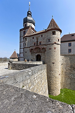 Fortress Marienberg, Wuerzburg, Franconia, Bavaria, Germany, Europe