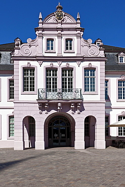 Historic Walderdorff Palace on Domfreihof square, Trier, Rhineland-Palatinate, Germany, Europe