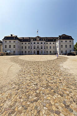 Schloss Engers, office of the state music foundation Villa Musica, Engers district, Neuwied, Rhineland-Palatinate, Germany, Europe