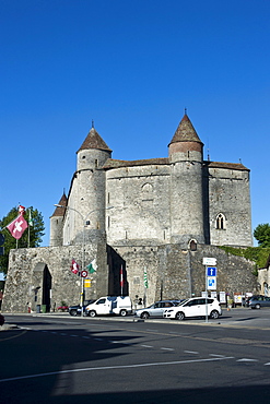 Grandson Castle in Grandson, Lake Neuchatel, Canton Vaud, Switzerland, Europe