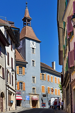 The village of Orbe, municipality in the district of Jura-North Vaudois, Canton of Vaud, Switzerland, Europe