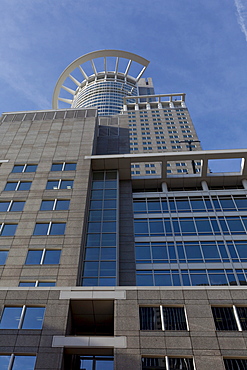 Westendstrasse 1 or Westendtower, Westend Tower, headquarters of the DZ Bank, Frankfurt, Hesse Germany, Europe