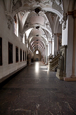 Cathedral of St. Kilian or Wuerzburg Cathedral, Wuerzburg diocese, Kardinal-Doepfner-Platz square, Wuerzburg, Bavaria, Germany, Europe