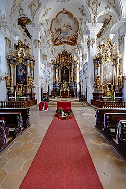 The Kloster Bergen monastery, a former Benedictine monastery, Bergen, Neuburg an der Donau, Diocese of Eichstaett, Bavaria, Germany, Europe