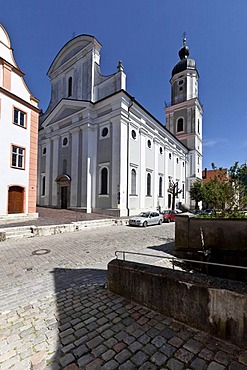 Church of St. Peter, Neuburg an der Donau, Bavaria, Germany, Europe