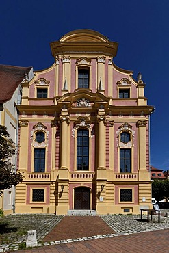 Provincial library, Neuburg an der Donau, Bavaria, Germany, Europe