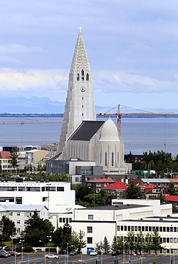 Hallgrimskirkja, church of Hallgrimur, Reykjavik, Iceland, Europe