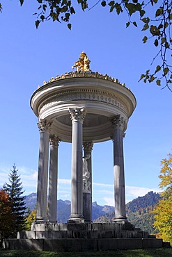 Temple of Venus, Schloss Linderhof Palace, Graswangtal, Bavaria, Germany, Europe