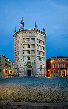 Battistero, Baptistery of Parma, Emilia-Romagna, Italy, Europe