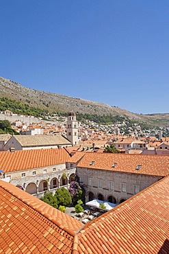 Franciscan Monastery and St Klara Monastery in the historic town of Dubrovnik, Southern Dalmatia, Adriatic Coast, Croatia, Europe