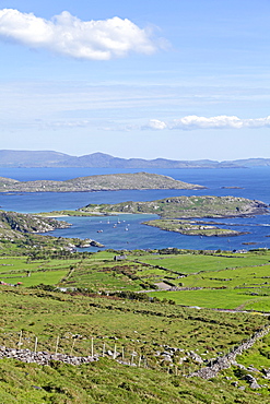 View of Ballinskelligs Bay, Ring of Kerry, Ireland, Europe