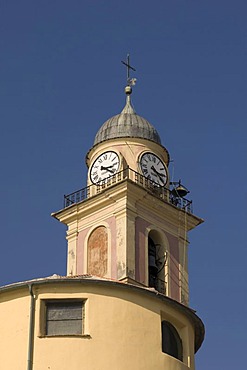 Santa Maria Assunta church, Camogli, Liguria, Italy, Europe