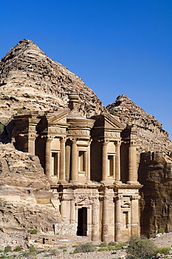 The Monastery, Al Deir, Petra, Jordan, southwest Asia