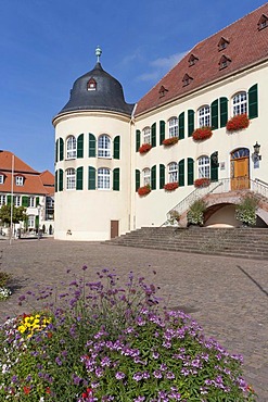 Renaissance-style castle, Bergzabern Castle, Bad Bergzabern, Palatinate region, Rhineland-Palatinate, Germany, Europe