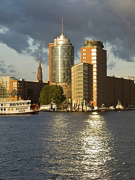 Hanseatic Trade Center in the port of Hamburg, Hamburg, Germany, Europe