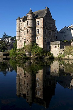 Espalion, river Lot, Aveyron, France, Europe