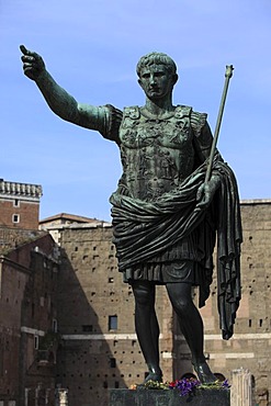 Monument of the Roman Emperor Augustus, Rome, Italy, Europe