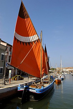 Maritime museum Museo della Marineria in the harbour, Cesenatico, on the Adriatic Sea, Adriatic coast, Emilia Romagna, Itay, Europe