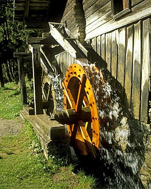 Mill, Techendorf Village, Weissensee, Carinthia, Austria, Europe